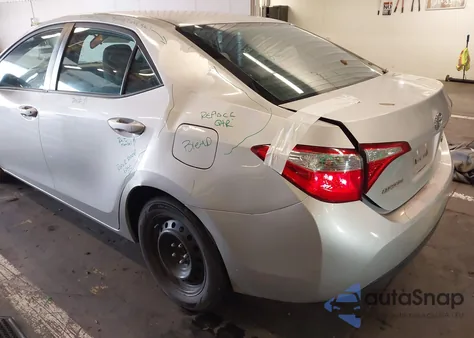 2014 Toyota Corolla Le из США, поврежденный, VIN 5YFBURHE6EP090088